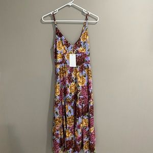 NWT Auguste midi dress cornflower blue